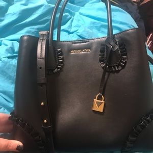 Michael Kors Mercer Purse bag satchel new Black